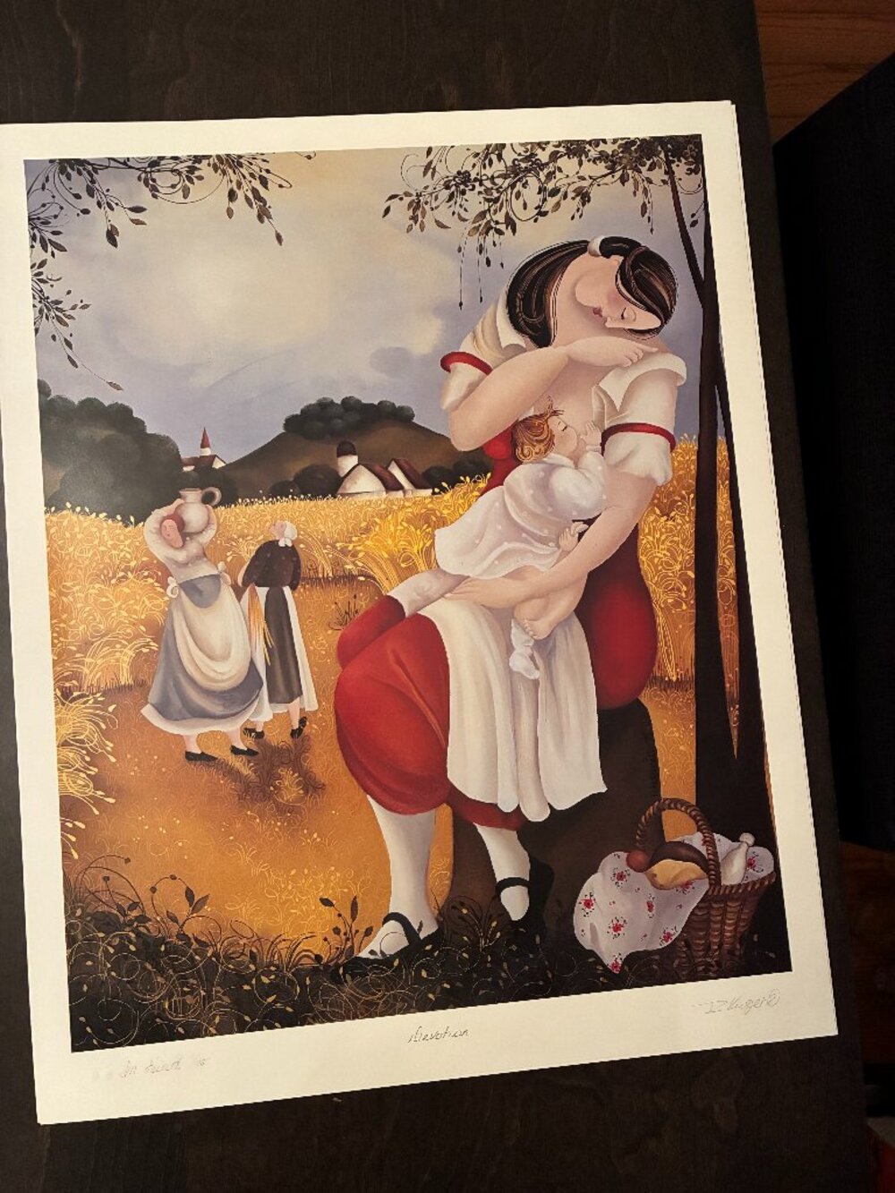 Exquisite print - DEVOTION signed by artist RAJKA KUPESIC